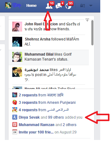 How To Accept All Facebook Friend Request with One Click