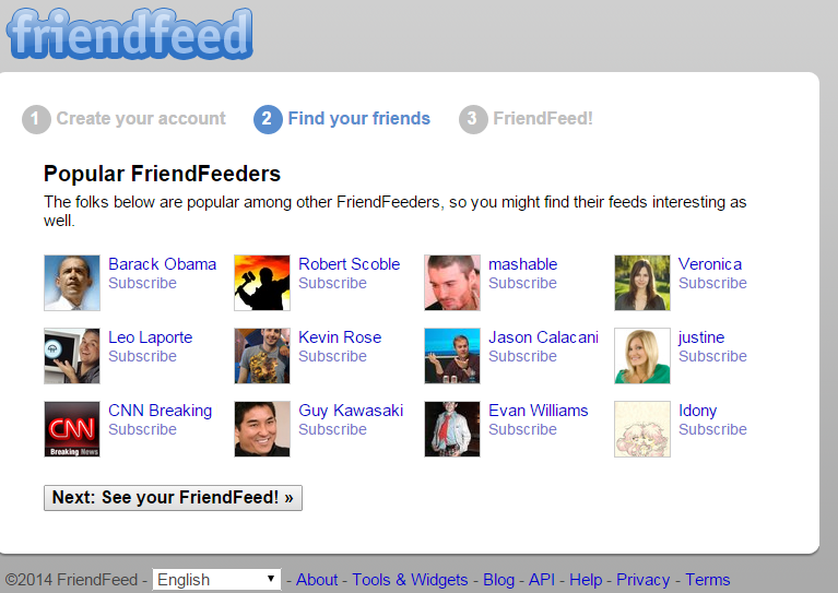 How To Create FriendFeed Account Step by Step