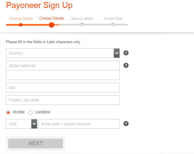 Payoneer карта тарифы