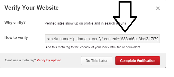 How to Verify Your WordPress Site on Pinterest (Step by Step)