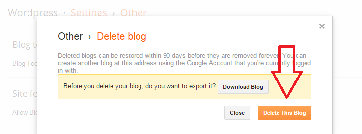 How To Recover Deleted Blog On Blogger.com