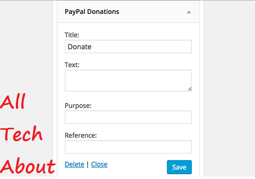 How to Add a PayPal Donate Button in Your WordPress Blog