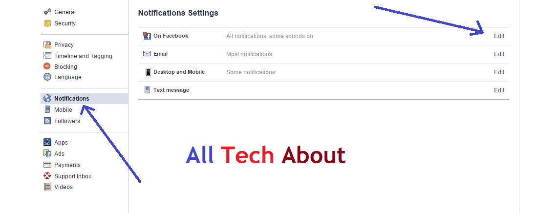 How To Turn Off of Notifications and Messages Sound on Facebook
