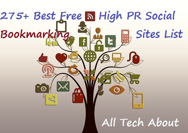 Best Free High Page Rank Social Bookmarking Sites List
