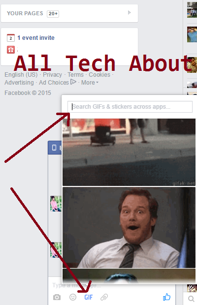How to Post an Animated Image GIF On my  Facebook Wall